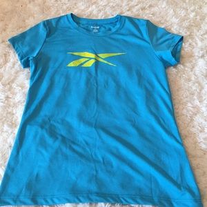 Children's blue Reebok tee