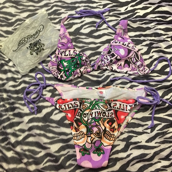 NWOT Ed Hardy Swimsuit