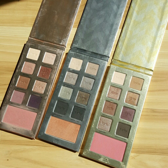 Trio Tarte Eyeshadow/Blush Palettes - Picture 1 of 4