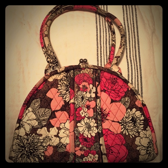 Vera Bradley clasp close bag