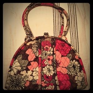 Vera Bradley clasp close bag