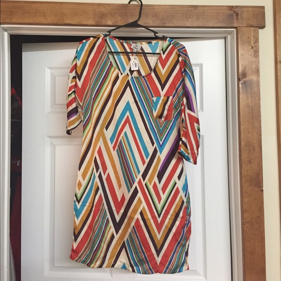 100% polyester dress.