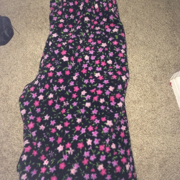 Floral pj pants