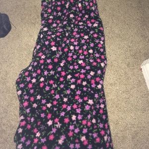 Floral pj pants