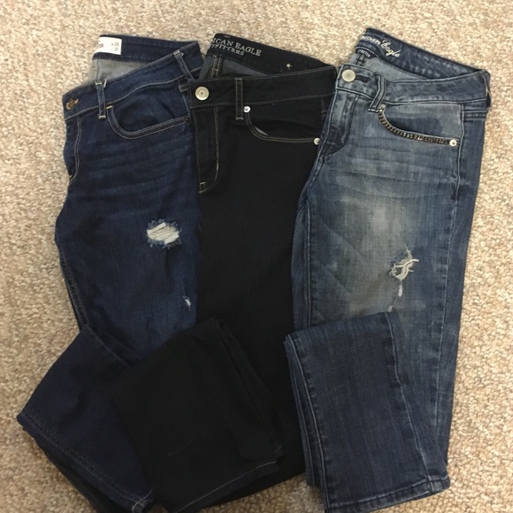 Skinny jean bundle! (hollister & American eagle)