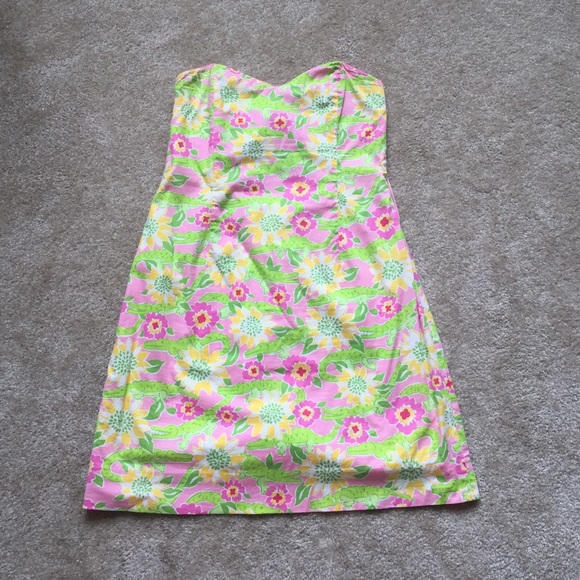 🌴 10 White Tag Lilly Pulitzer Dress🌸