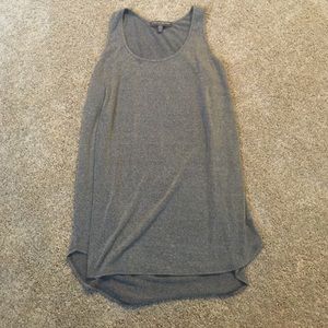 Cute simple grey maternity tank