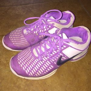 Nike Air Zoom- Tennis shoes- women's 8