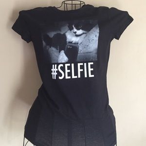 #selfie graphic tee by Black Matter