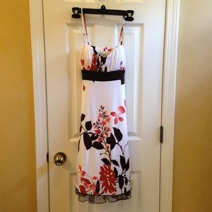 Floral spaghetti strap dress. New with tags!