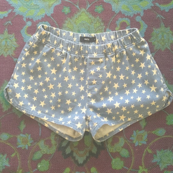 Denim Star Shorts