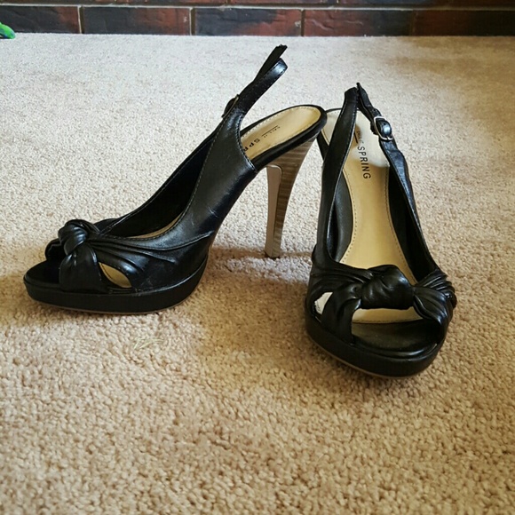 Black heels