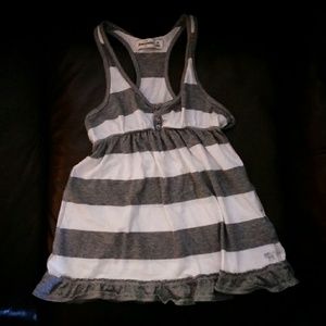 Abercrombie striped racer back