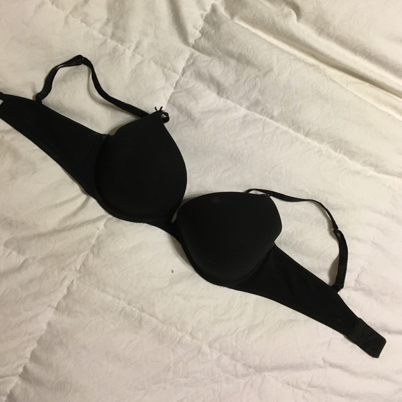 Black Victoria Secret Push Up Bra 36D