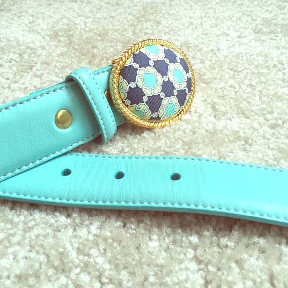 LARGE Vineyard Vines Turquoise Belt