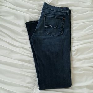 7 for all mankind boot cut jeans