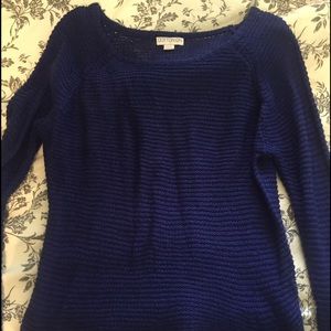 Blue sweater