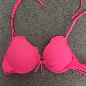 Hot pink Victoria's Secret Swim top