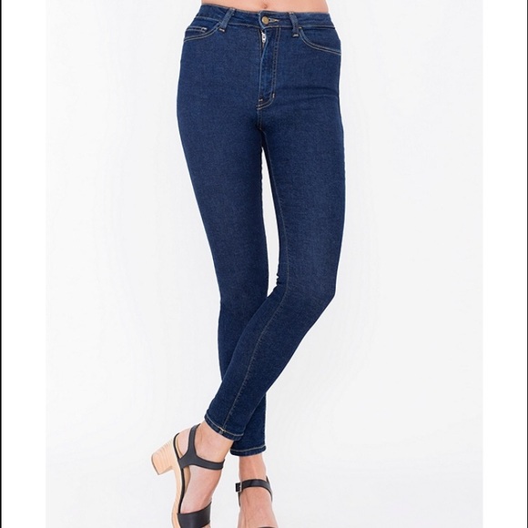 american apparel pencil jeans