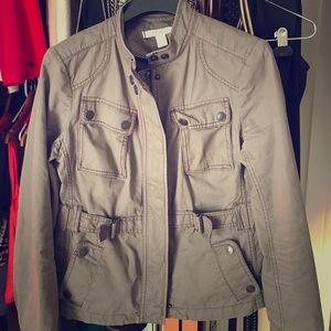 Reposh! Loft Olive Khaki Utility Jacket