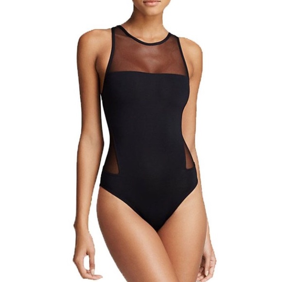๐๐ฉ NWT Sexy Black One Piece Suit WOW! - Picture 3 of 4