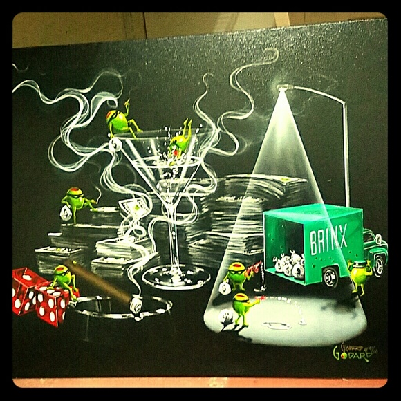 The Heist' AP painting #41/100 - Picture 1 of 2