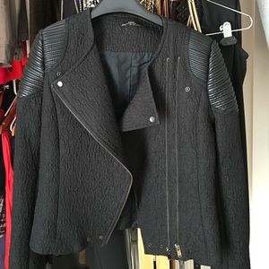 Reposh! Zara Jacquard Moto