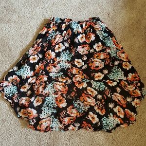 Floral skirt