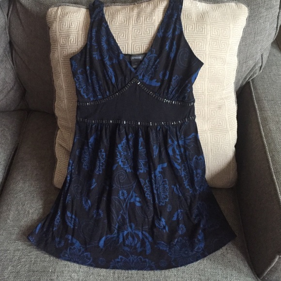 Pretty beaded tank by Express