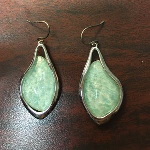 Turquoise dangly earrings