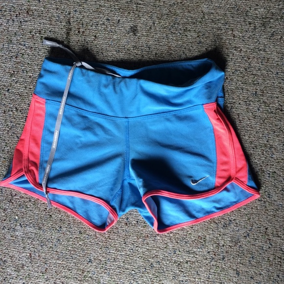 Pink &a blue nike spandex