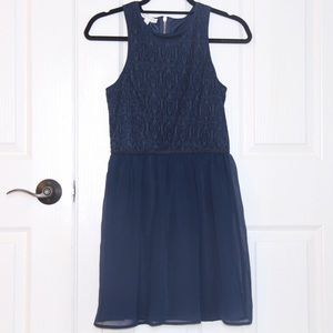 Navy Lace Dress!