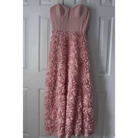 Long Pink Prom Dress