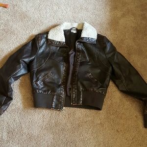 Leather jacket