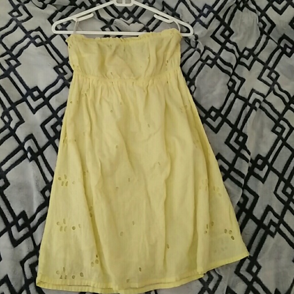 A yellow summer dress
