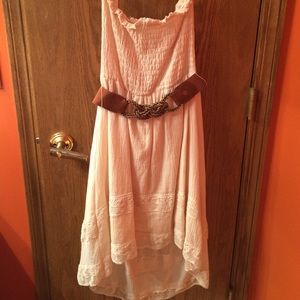 Strapless Summer Dress