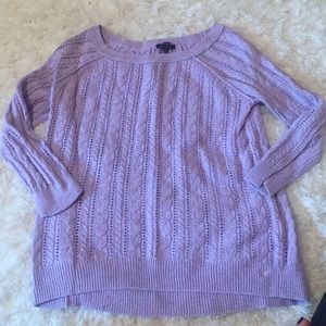 Light purple sweater