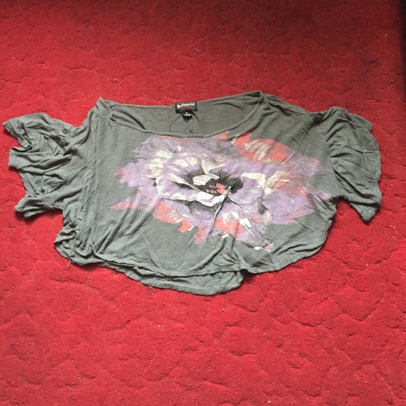 Very Flowey Floral crop top