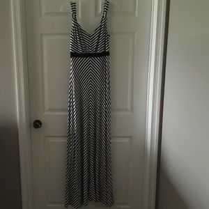 WHBM chevron maxi