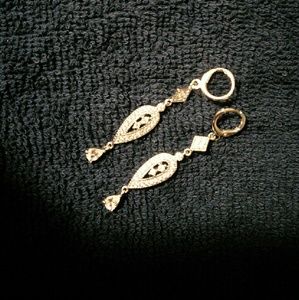 Vintage Bohemian Teardrop Earrings