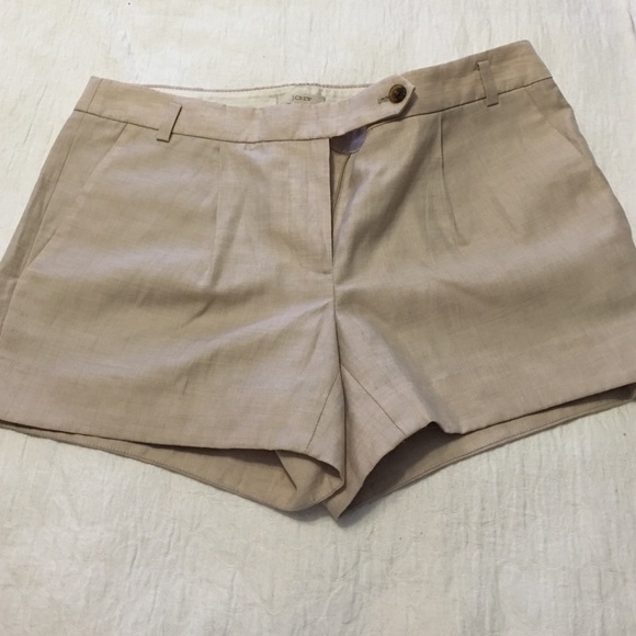 J Crew linen shorts