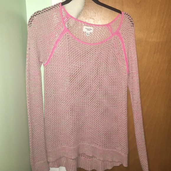 see through light sweater from American eagle