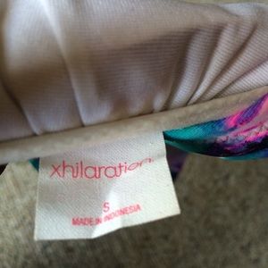 Swim - Tie dye neon strapless bikini top Swim - Tie dye neon strapless bikini top
