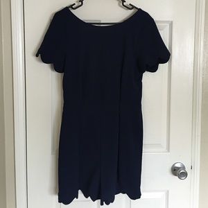 Navy romper / dress / one piece