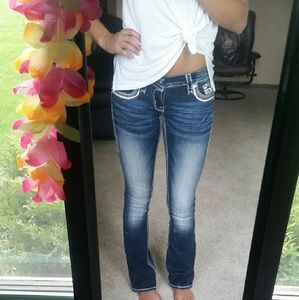 *Like New Rock Revival Jeans