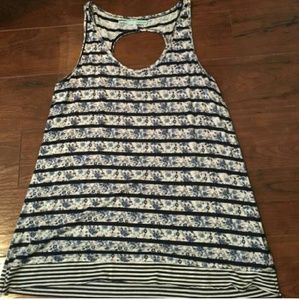 Soft flowy floral top