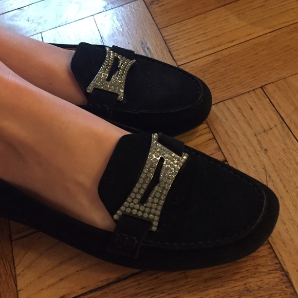 Tod's Shoes - ❌SOLD Tod's • Suede Loafer with Crystal Detail