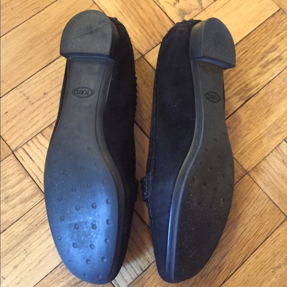 ❌SOLD Tod's • Suede Loafer with Crystal Detail - Picture 3 of 4