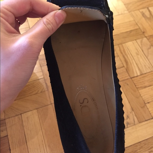 ❌SOLD Tod's • Suede Loafer with Crystal Detail - Picture 4 of 4