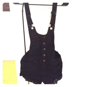 Lacy overalls